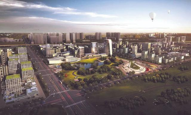 成都龙潭新经济产业功能区效果图