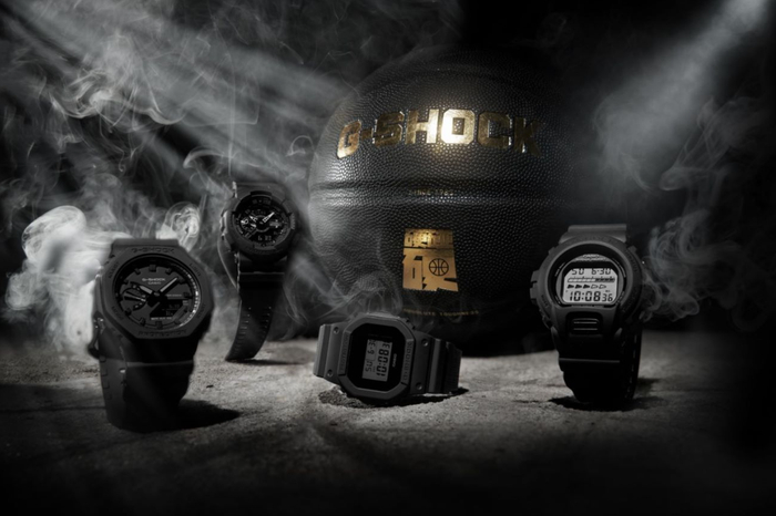 集结G-SHOCK硬碰硬赛事的运动风格与潮流属性于一身，本次G-SHOCK 40周年里程碑系列共添四位新成员！