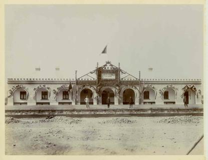 张家口车站（《图说京张铁路百年变迁》插图）。