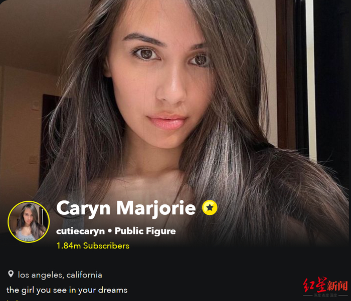 ↑卡妍·马杰里的个人主页