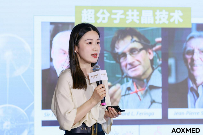 （图：王敏粒女士分享品牌使命）