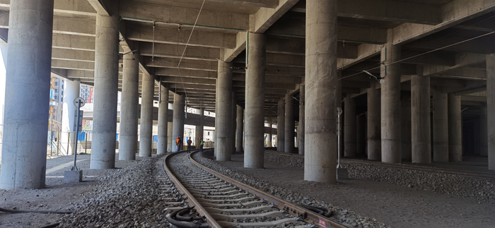 安通街车辆基地施工中