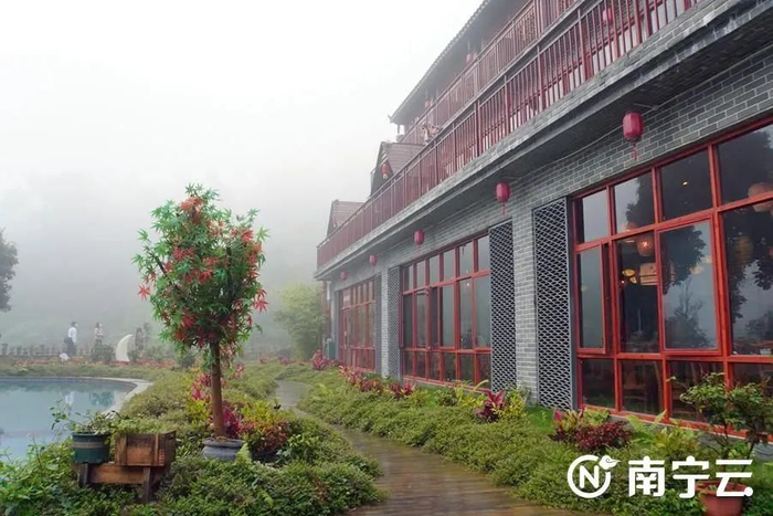 马槽庄的特色民宿环境优美。