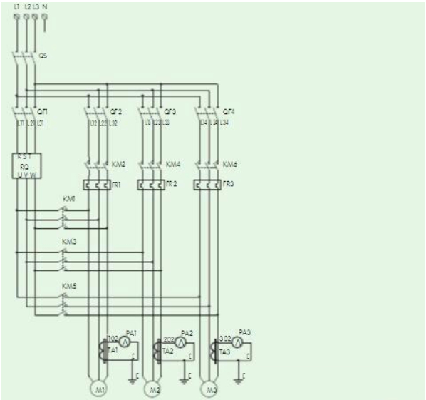 一拖三主电路图
