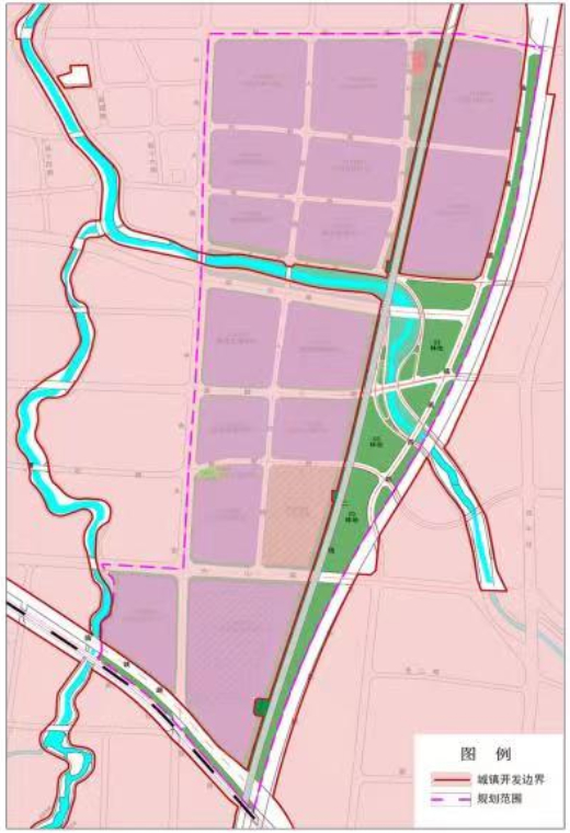 城镇开发边界图