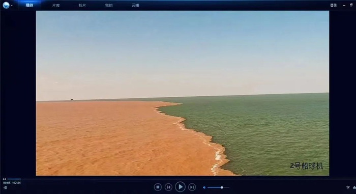 基于5G网络的黄河三角洲黄蓝交汇观测