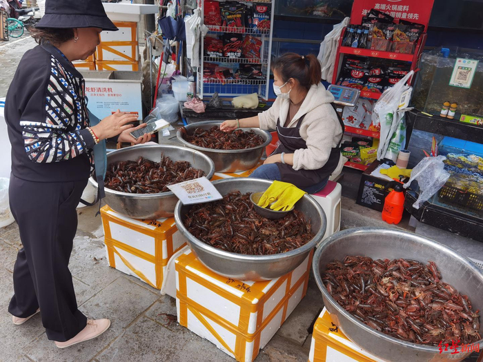 ▲青石桥海鲜市场