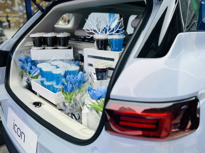 ICON“主角”后备厢。 华龙网-新重庆客户端 许川摄