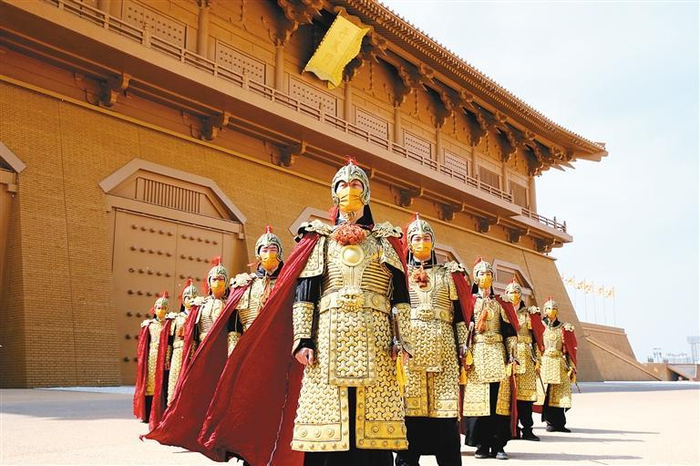 大明宫国家遗址公园（资料图片）  首席记者 李明 摄