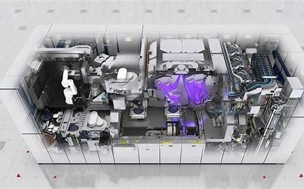 ▲光刻机，图片来源：网络