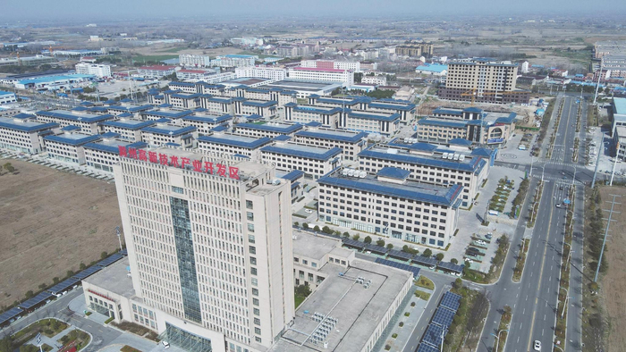 位于天长市的国家级滁州高新技术产业开发区风貌。 天长市委宣传部供图