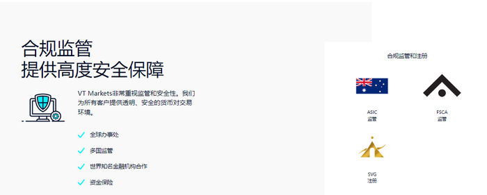 VT Markets接受双重监管
