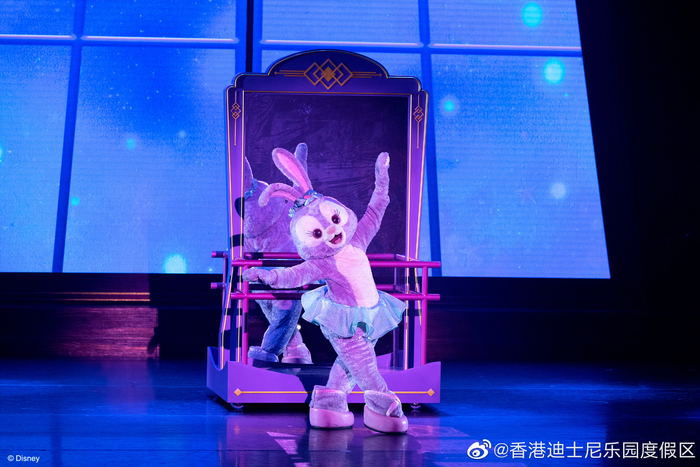 《星黛露梦想起舞吧》演出图片 图源香港迪士尼微博