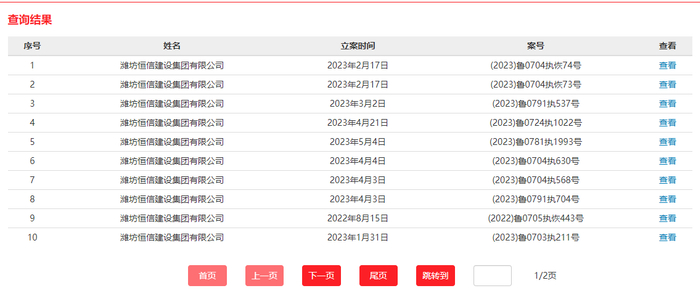 （图源：中国执行信息公开网）