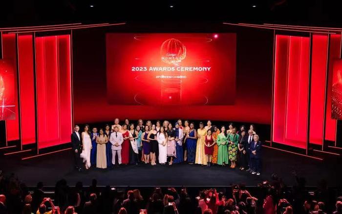 　　“卡地亚女性创业家奖”2023年度颁奖典礼