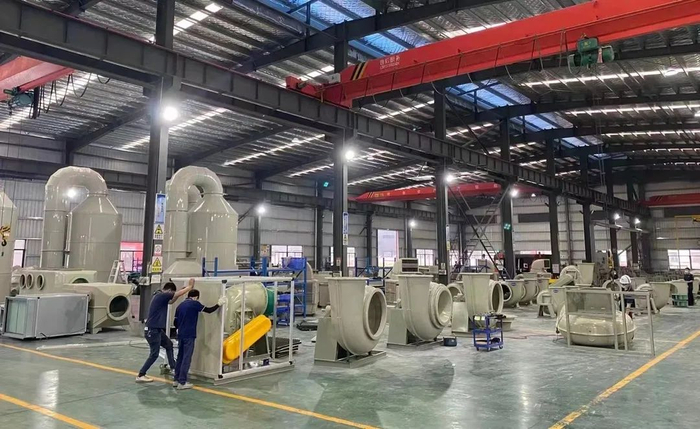 △菱风风机。梁杰 摄