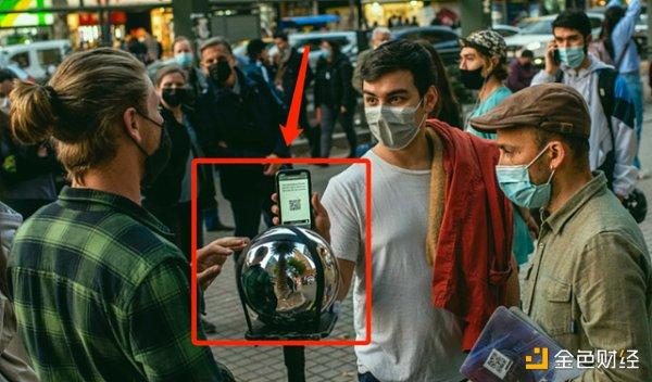 虹膜生物识别设备Orb在一些地区“地推”