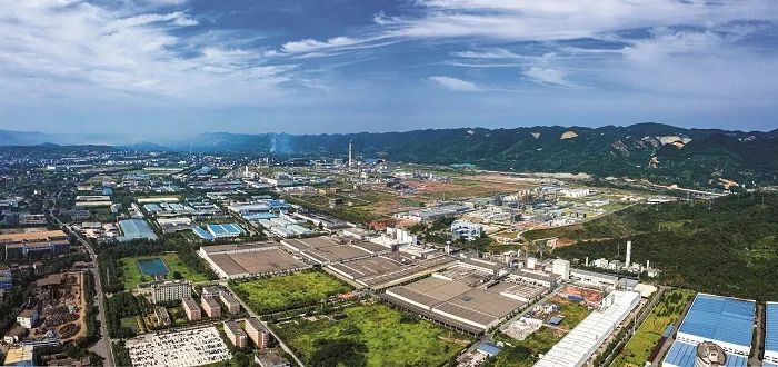 图为重庆长寿经开区全景