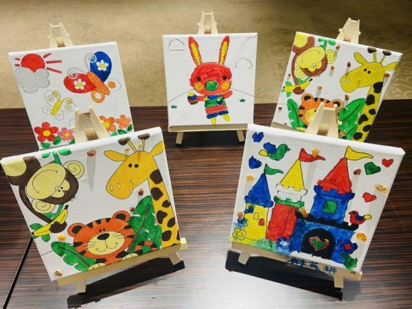 琥珀涂鸦作品展示