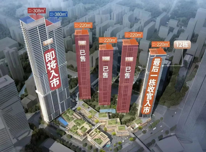 ▲华润悦府效果图