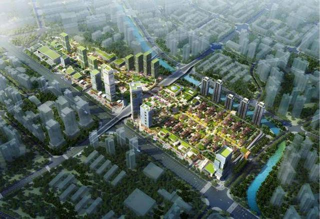 红星路车辆基地TOD效果图