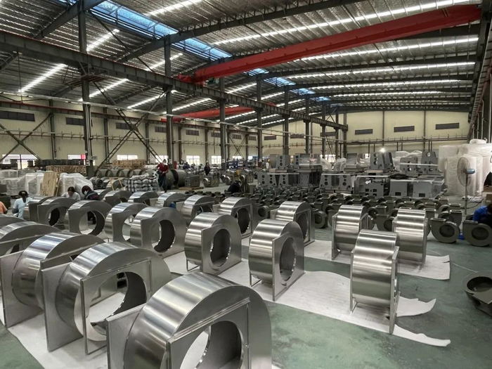 △鑫风风机。德庆县委办供图