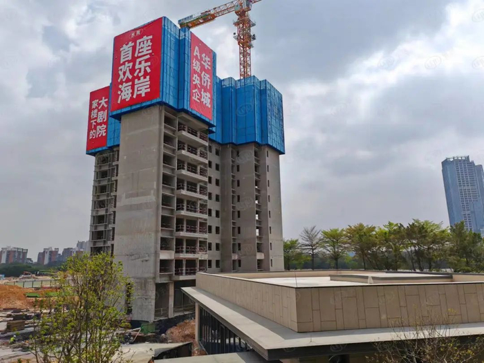 ▲华侨城松湖原岸实景图