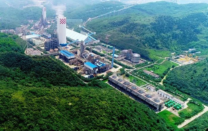 图为重庆白涛工业园区全景