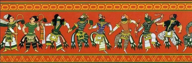 ▲舍利盒展开图案。（图片来源：新疆维吾尔自治区博物馆）