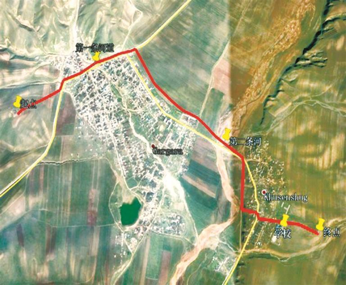 援塔吉克斯坦丹加拉区第42学校供水工程效果图。