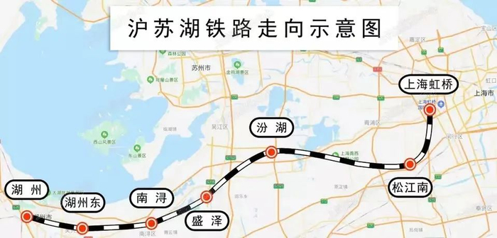 沪苏湖铁路示意图