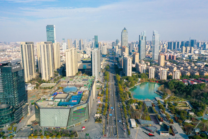 ↑苏州高新区狮山商务创新区 资料图 据IC photo