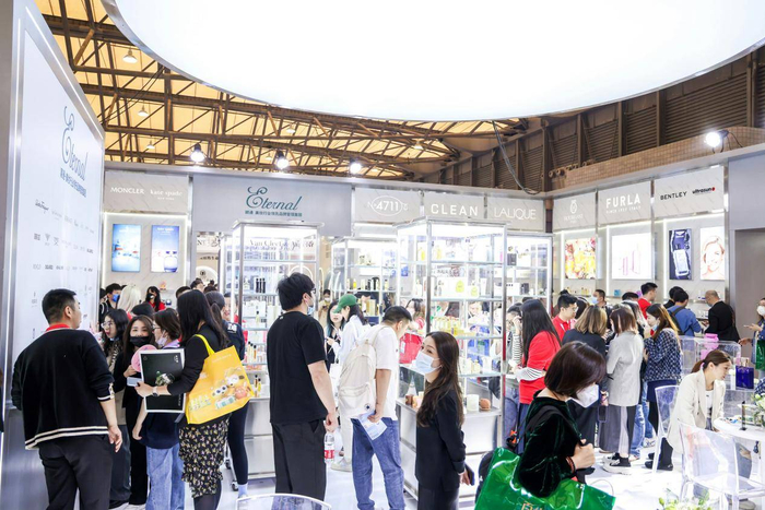 　2023美博会颖通展馆现场