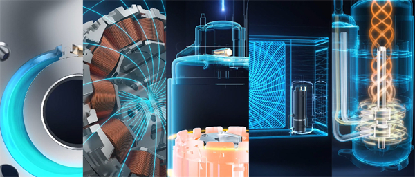 GMCC美芝空调压缩机“五大创新技术”及动画展示