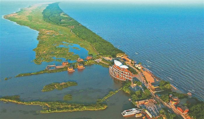     鸡西兴凯湖景区。鸡西市委宣传部提供