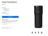 支持 Find My 定位，苹果美国官网上架 Travel Mug 2+ 旅行杯：售价 199.95 美元