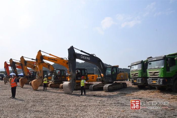 东南汽车生产线改扩建项目动工仪式现场。闽侯县融媒体中心供图