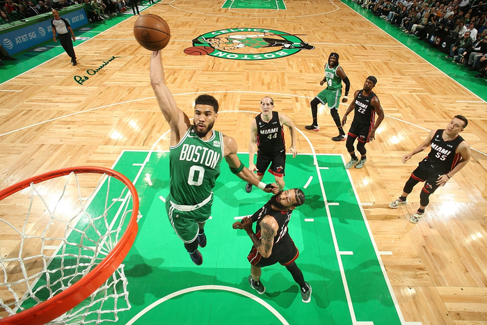 图注：凯尔特人将总比分扳成2-3