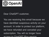ChatGPT 又大面积封号了...
