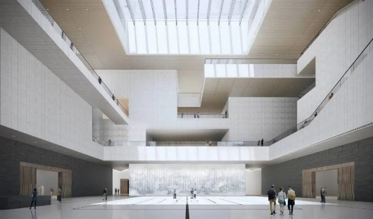 上海博物馆东馆中央开幕式大厅（效果图）