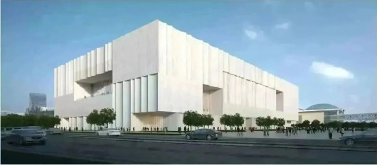 上海博物馆东馆外立面（效果图）