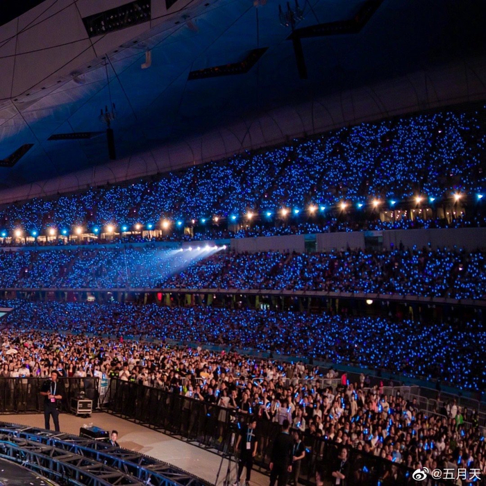 图片来源：@五月天 微博