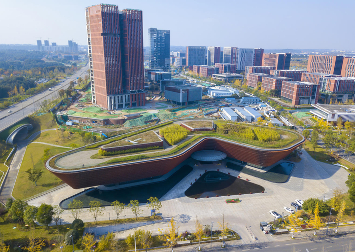 ▲成都天府国际生物城