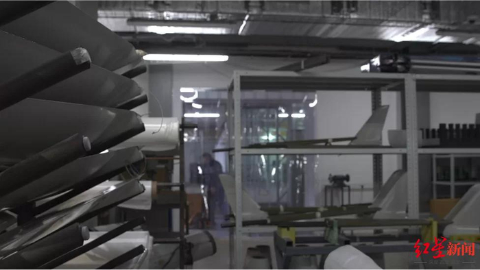 ↑乌克兰某无人机生产设施