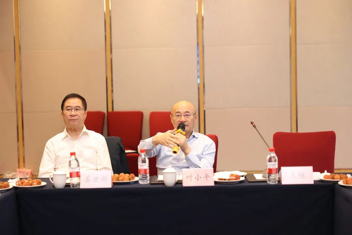 图6：CRO分会主任委员杭州泰格医药董事长叶小平博士发言