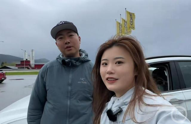 ▲孟笑宇（左）和王成诚。  图片来源/视频截屏