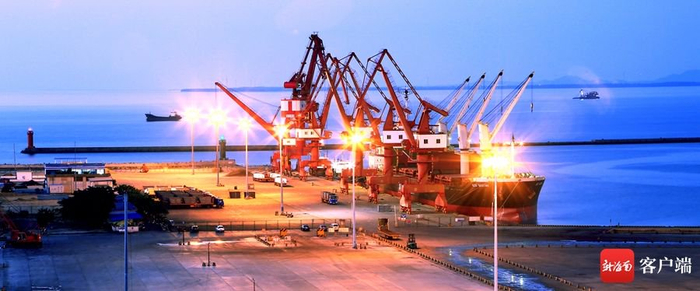 美丽的八所港。东方交通运输局供图