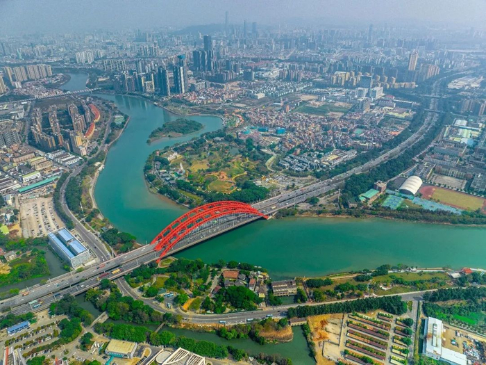 ▲龙湾板块实景图