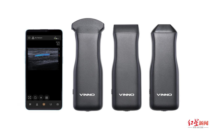 ↑飞依诺掌上超声系列