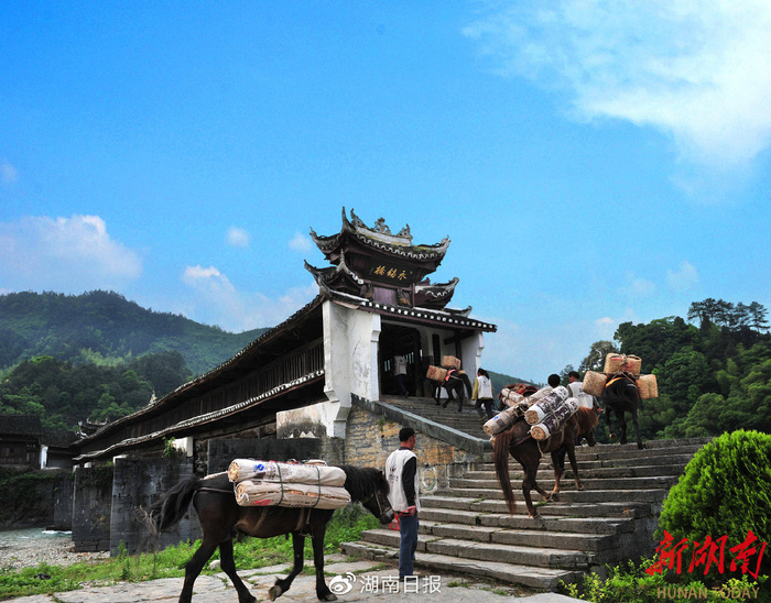 安化永锡桥。周德淑 摄